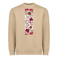 Mushroom baseball pen wraps Heavyweight Sweatshirt - BundleAndBundleShop