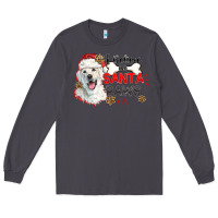 Smoke i believe in santa paws Long Sleeve Tee - CowGirlArtShop