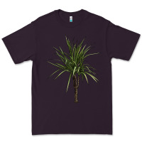 Plum Dracaena Marginata Premium Tee - LillyAllenDesigns
