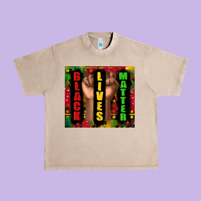 Black Lives Matter Juneteenth Urban Heavy Tee Designed By Tumblerdesignbyshophia
