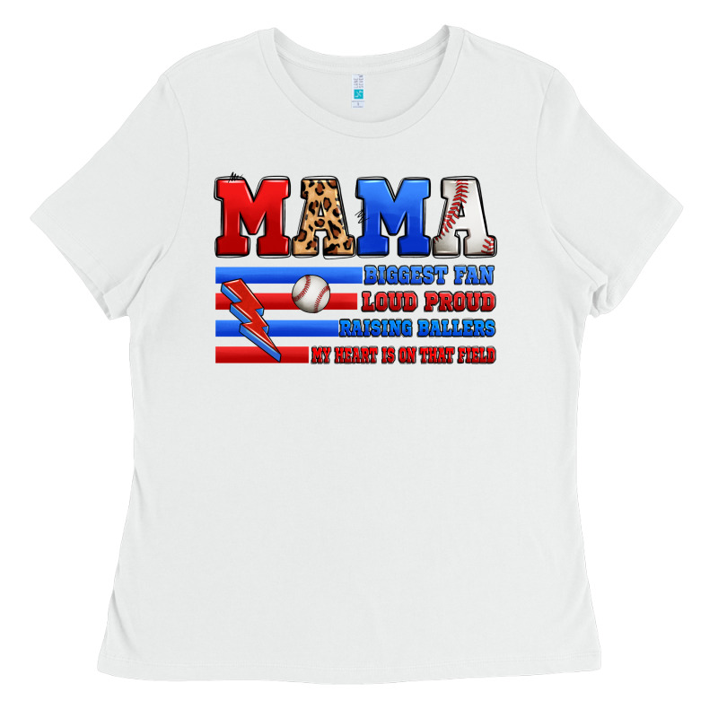 Baseball Mama Ladies Tee by Artiststas | Teevron