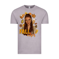 Fall Vibes Afro Woman Vintage Tee | Teevron