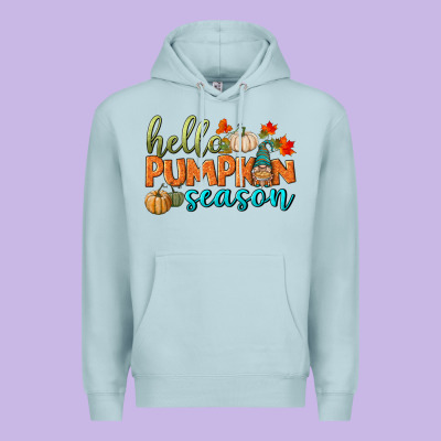 Hello Pumpkin Season Premium Hoodie Designed By Bundleandbundleshop