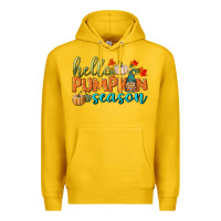 Lemon hello pumpkin season Premium Hoodie - BundleAndBundleShop
