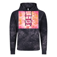 Cloud Black caution i have no filter Vintage Hoodie - TumblerDesignByShophia