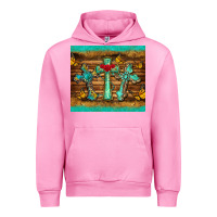 Fuchsia Pink crosses tumbler Urban Hoodie - BarkalooDesign