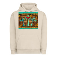Pigment French Oak crosses tumbler Urban Hoodie - BarkalooDesign