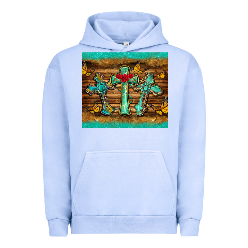 Crosses Tumbler Urban Hoodie by BarkalooDesign | Teevron