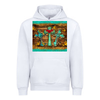 White crosses tumbler Urban Hoodie - BarkalooDesign