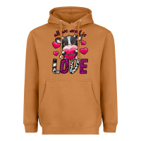 Meerkat All We Need İs Moo Love Heavyweight Hoodie - SublimationCraftShop