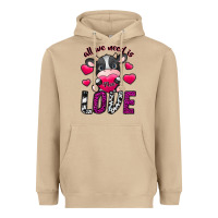 Mushroom All We Need İs Moo Love Heavyweight Hoodie - SublimationCraftShop