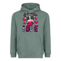 Sage All We Need İs Moo Love Heavyweight Hoodie - SublimationCraftShop