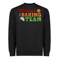 Black christmas baking team Heavyweight Sweatshirt - FaDigitalArtStudio