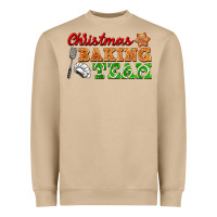 Mushroom christmas baking team Heavyweight Sweatshirt - FaDigitalArtStudio