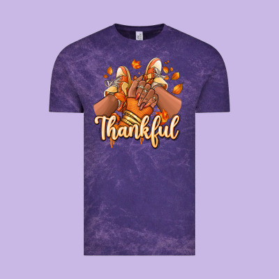 Thankful Black Girl Sneakers Vintage Tee Designed By Ranaportraitstore