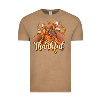 Vintage Coffee Thankful black girl sneakers Vintage Tee - RanaPortraitStore