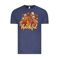 Vintage Denim Thankful black girl sneakers Vintage Tee - RanaPortraitStore