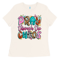 Bone pray through the chaos Ladies Tee - Artiststas