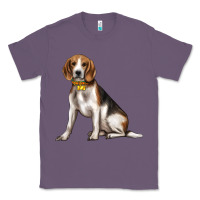 Lavender beagle with overflow Classic Tee - texasbilliewilder