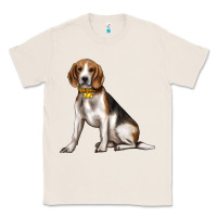Natural beagle with overflow Classic Tee - texasbilliewilder