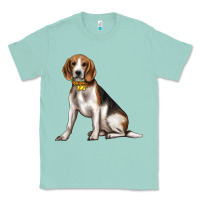 Seafoam beagle with overflow Classic Tee - texasbilliewilder