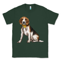 Sports Green beagle with overflow Classic Tee - texasbilliewilder