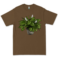 Cacao Peace Lily Premium Tee - LillyAllenDesigns