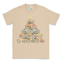 Mushroom bicycle christmas tree funny biker bicyclist xmas for family long slee Classic Tee - lanVoArt