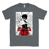 Charcoal Heather mob psyco 100   % Classic Tee - lanVoArt