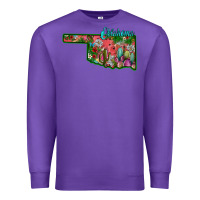 Purple oklahoma Premium Sweatshirt - SublimationCraftShop