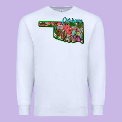 Oklahoma Premium Sweatshirt Designed By Sublimationcraftshop