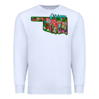 White oklahoma Premium Sweatshirt - SublimationCraftShop