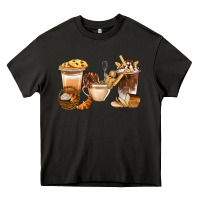 Asphalt Bakery Coffee Cups With Cookie Bbs Heavy Core Tee - BundleAndBundleShop