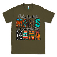 Army Green only the best moms get promoted to nana Classic Tee - RacoonDesign