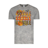 Cloud Rock Gobble gobble turkey Thanksgiving Vintage Tee - NancyCooperArtShop