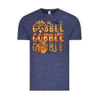 Gobble Gobble Turkey Thanksgiving Vintage Tee | Teevron