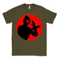 Army Green ultraman Classic Tee - lanVoArt