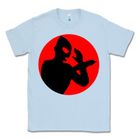 Dusty Blue ultraman Classic Tee - lanVoArt