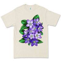 Bone Mayflower Plant Illustrations Premium Tee - LillyAllenDesigns
