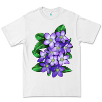 White Mayflower Plant Illustrations Premium Tee - LillyAllenDesigns