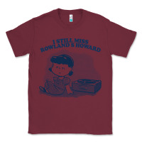 Burgundy i still miss rowland s howard  ••••• vinyl collector fan des Classic Tee - lanVoArt