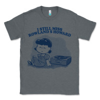 Charcoal Heather i still miss rowland s howard  ••••• vinyl collector fan des Classic Tee - lanVoArt