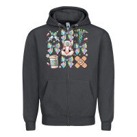 Smoke easter bow Zipper Hoodie - CowhideDigitalArt