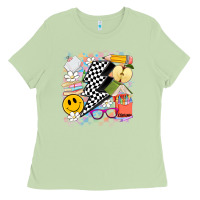 Matcha retro teacher Ladies Tee - Artiststas