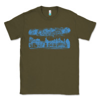 Army Green collinwood mansion from dark shadows Classic Tee - lanVoArt