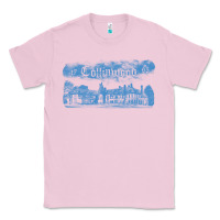 Bubblegum Pink collinwood mansion from dark shadows Classic Tee - lanVoArt