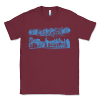 Burgundy collinwood mansion from dark shadows Classic Tee - lanVoArt