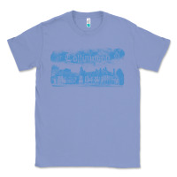 Colony Blue collinwood mansion from dark shadows Classic Tee - lanVoArt