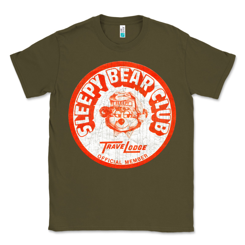 Sleepy Bear Club   70s Thrift Store Aesthetic Classic Tee by lanVoArt | Teevron