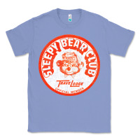 Colony Blue sleepy bear club   70s thrift store aesthetic Classic Tee - lanVoArt